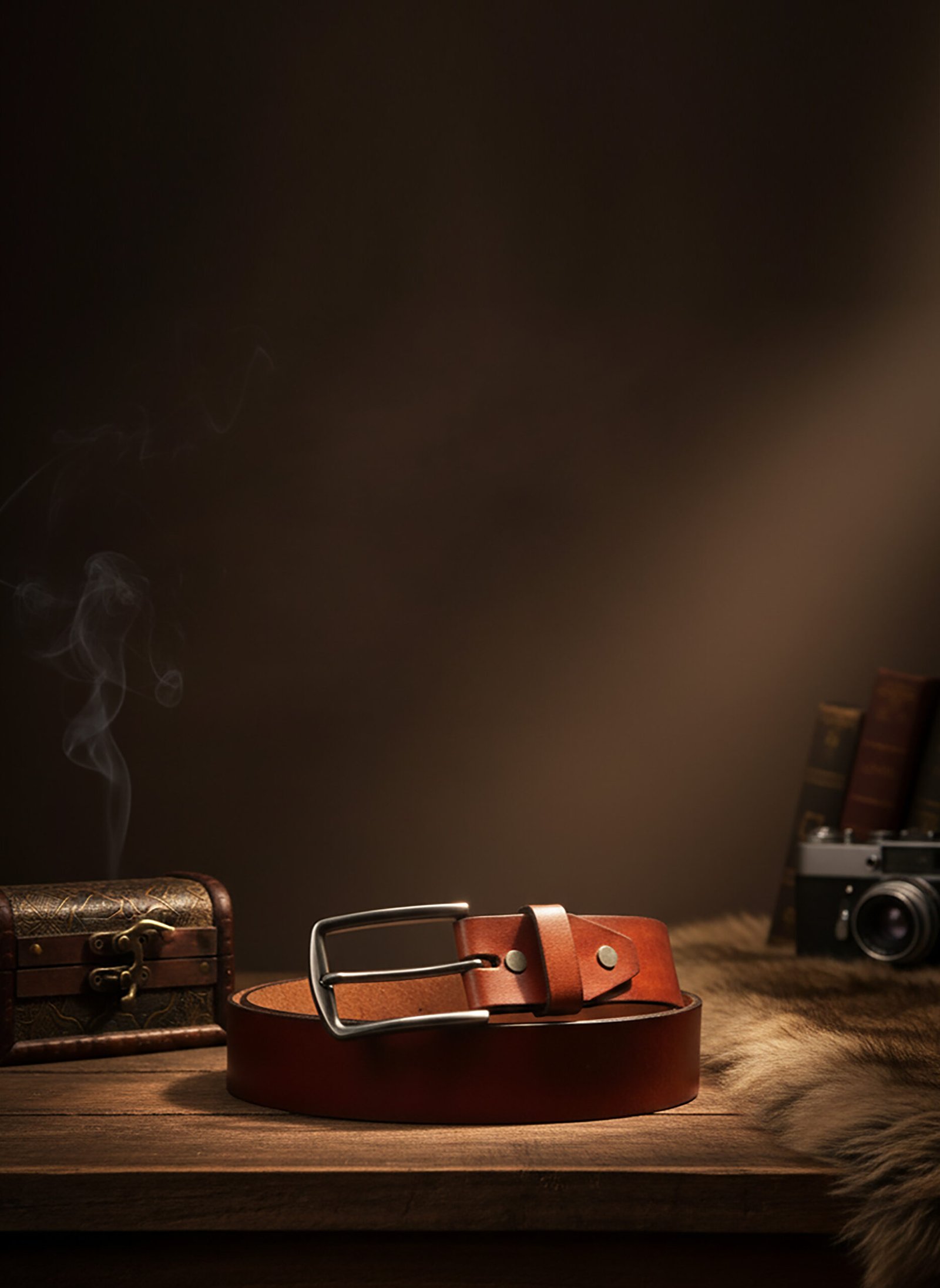 Genuine leather belt for men - Image 2