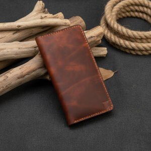 Handmade Leather The Redwood Wallet